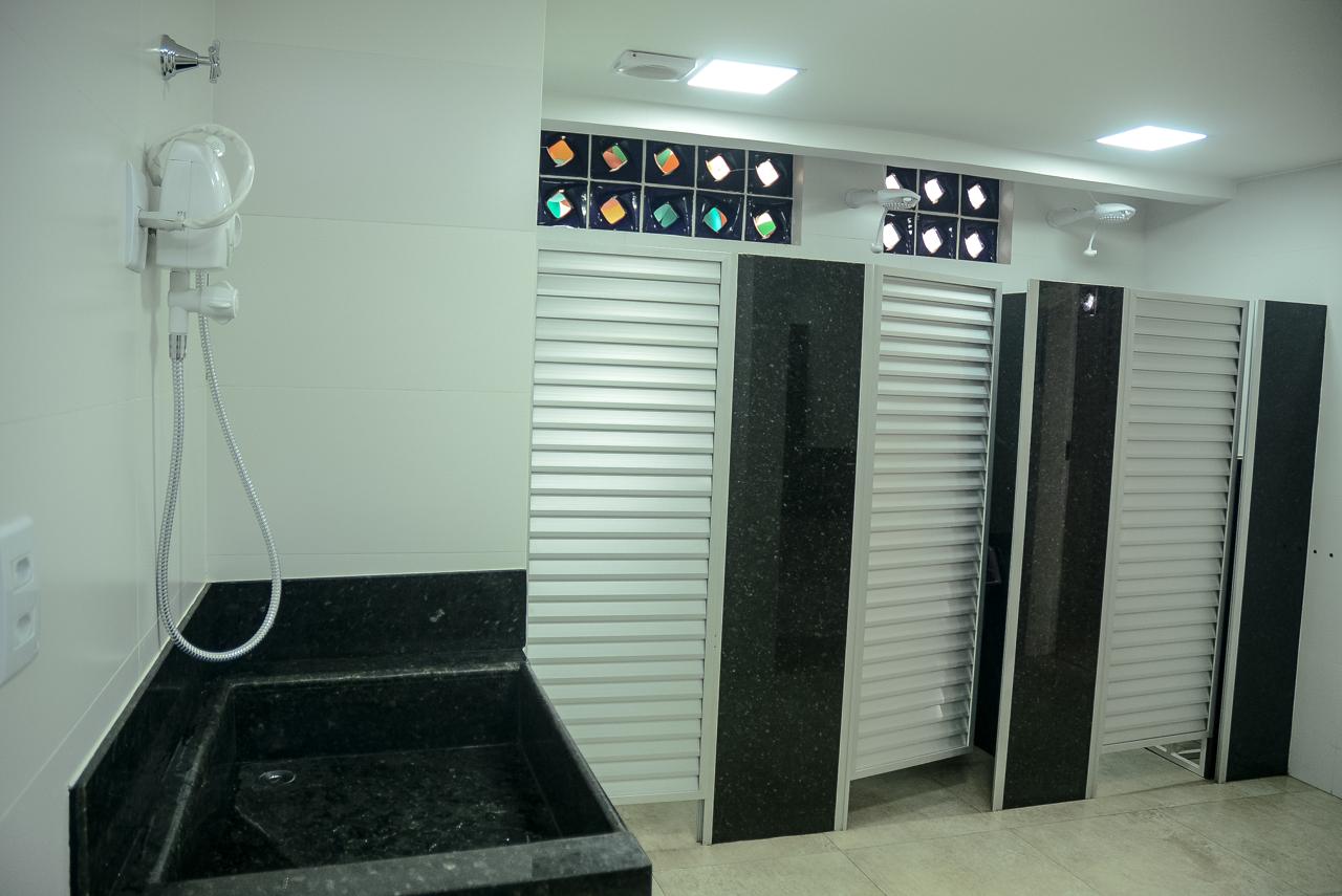 Vestiário da Fisio Aquática